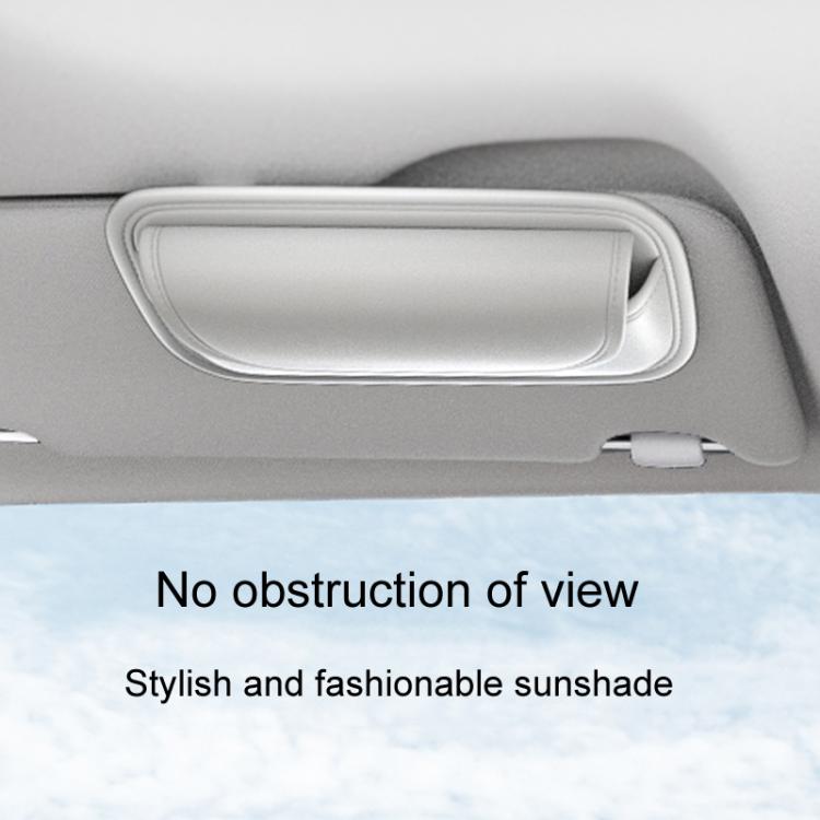 Car Glasses Clip Auto Sun Visor Storage and Fixed Inner Decoration(Gray) - Sunglasses & Glasses Clips by buy2fix | Online Shopping UK | buy2fix