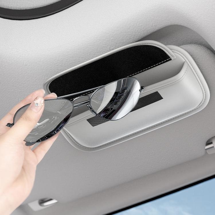 Car Glasses Clip Auto Sun Visor Storage and Fixed Inner Decoration(Orange) - Sunglasses & Glasses Clips by buy2fix | Online Shopping UK | buy2fix