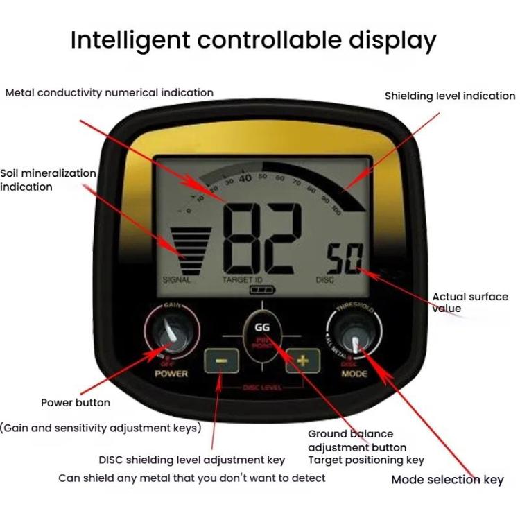 Goint God Bug Metal Detectors High Sensitivity Detectors - Metal Detector by Goint | Online Shopping UK | buy2fix