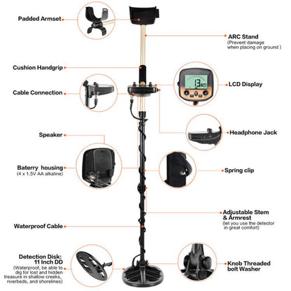 Goint God Bug Metal Detectors High Sensitivity Detectors - Metal Detector by Goint | Online Shopping UK | buy2fix