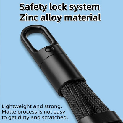 Crossbody Adjustable Phone Lanyard With Self-Locking 360-Degree Rotatable Anti-Tangle Design & TPU Clip Green - Lanyards & Wrist Straps by buy2fix | Online Shopping UK | buy2fix