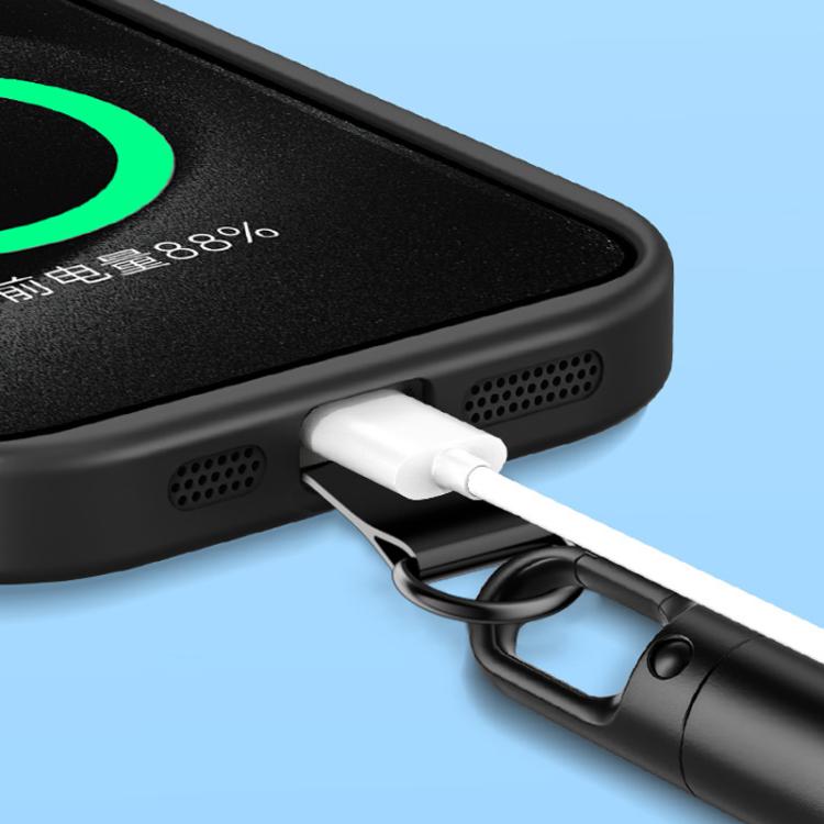 Crossbody  Adjustable Phone Lanyard With Self-Locking 360-Degree Rotatable Anti-Tangle Design & TPU Clip Orange - Lanyards & Wrist Straps by buy2fix | Online Shopping UK | buy2fix