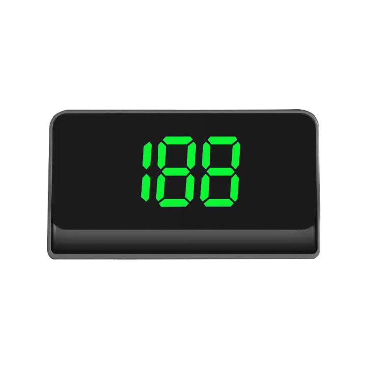 W1 Car HUD Head-up Display GPS Speedometer Speed Display, Spec: KM(Green) - Head Up Display System by buy2fix | Online Shopping UK | buy2fix