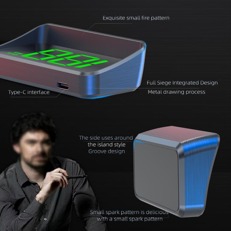 M2 Universal Cars HUD Head-up Display GPS HD Speedometer, Spec: KM/H(White) - Head Up Display System by buy2fix | Online Shopping UK | buy2fix