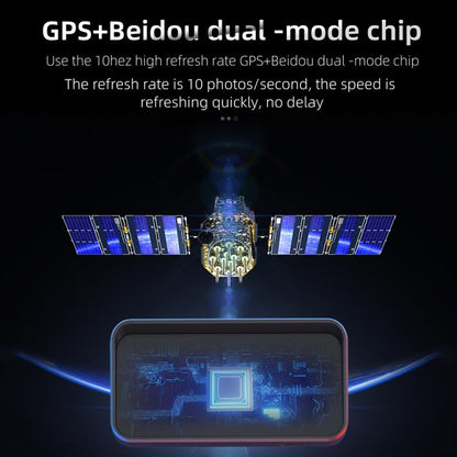 M2 Universal Cars HUD Head-up Display GPS HD Speedometer, Spec: MPH(White) - Head Up Display System by buy2fix | Online Shopping UK | buy2fix