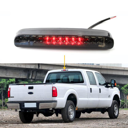 For Ford Raptor F250 / F350 1999-2016 Car LED High Mount Brake Light CC3Z13A613B YCC3Z13A613B CC3Z13A613BA(Single Row Gray LED Light) - Brake Lights by buy2fix | Online Shopping UK | buy2fix