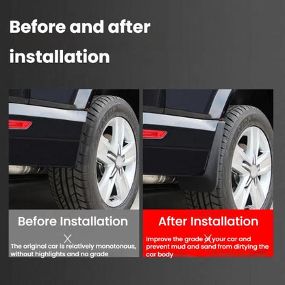 Car Tire Soft Rubber Mudguard For BMW MINI Countryman Cooper F60 2017 - Wheels Tires & Parts by buy2fix | Online Shopping UK | buy2fix