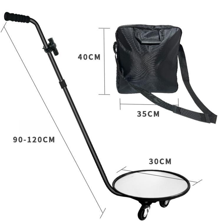 Goint V3 Retractable Pole Undercarriage Mirror Rotatable Undercarriage Inspection Reflector - Inspection Tools by Goint | Online Shopping UK | buy2fix