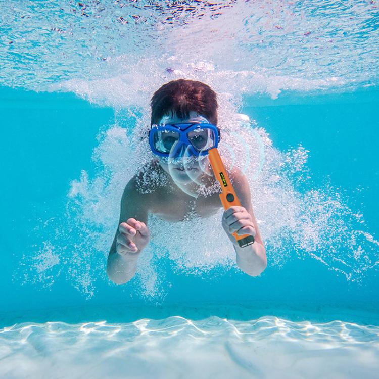 Goint IP67 Waterproof Handheld Metal Detector Outdoor Archaeological Treasure Hunter Security Detector(Orange) - Metal Detector by Goint | Online Shopping UK | buy2fix