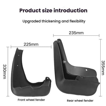 For 2013-2019 BMW 3 Series Car Tire Soft Rubber Mudguard - Wheels Tires & Parts by buy2fix | Online Shopping UK | buy2fix