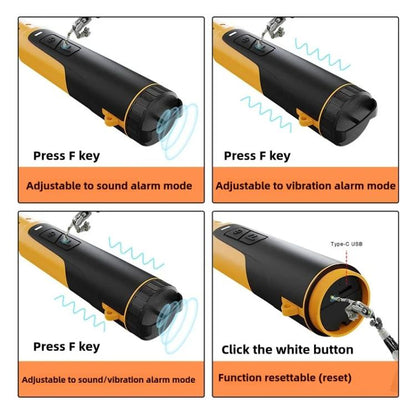 Goint IP960 Handheld 3 In 1 Metal Detector Outdoor Treasure Hunting Pulse Waterproof Rechargeable Gold Detector - Metal Detector by Goint | Online Shopping UK | buy2fix