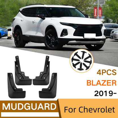 For 2019-2024 Chevrolet Blazer Car Tire Soft Rubber Mudguard(Black) - Wheels Tires & Parts by buy2fix | Online Shopping UK | buy2fix