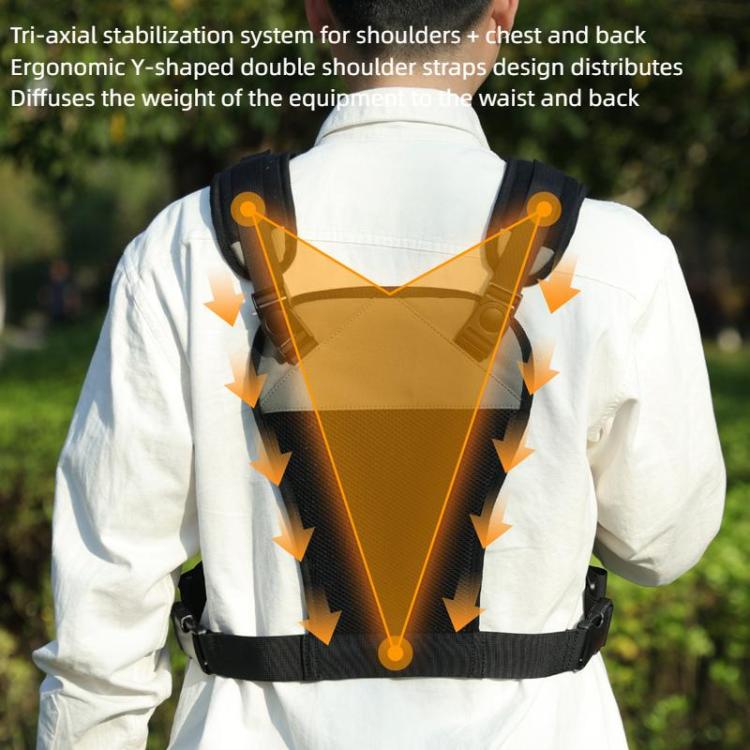 Cwatcun D182 Camera Strap Vest Outdoor Stress Relief DSLR Camera Quick Release Vest - Camera Strap by Cwatcun | Online Shopping UK | buy2fix