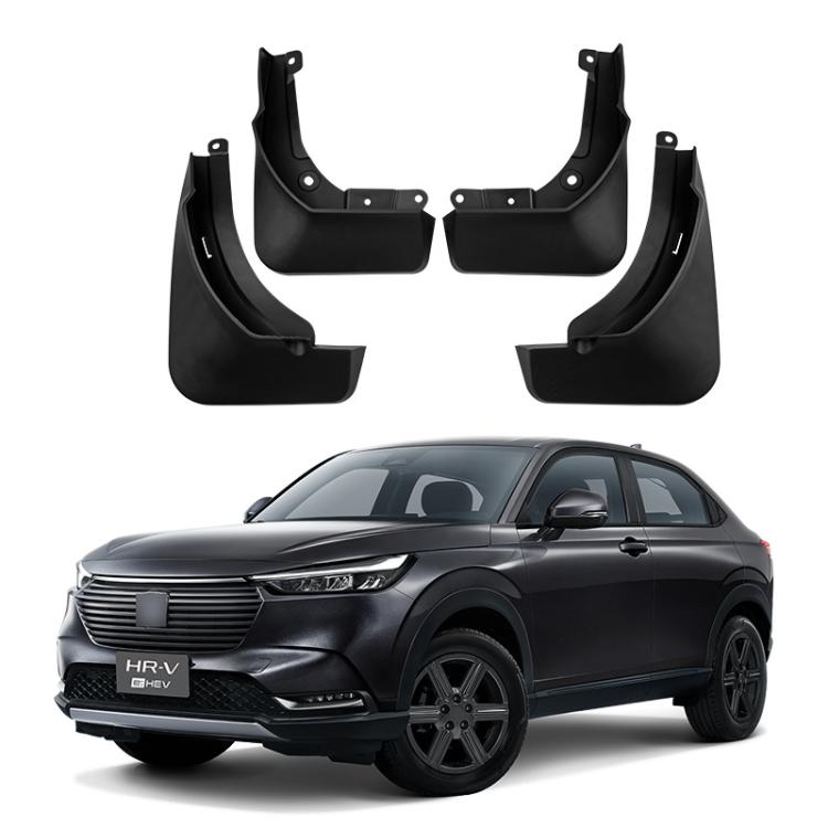 For 2022 Honda HR-V E EL Car Tire Soft Mudguard(Black) - Wheels Tires & Parts by buy2fix | Online Shopping UK | buy2fix