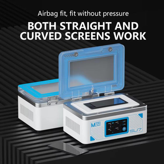 MaAnt SU7 Cell Phone Repair Curved Screen Pressing Machine Flat Panel LCD Screen Vacuum Laminating Machine, EU Plug - Defoaming Equipment by MaAnt | Online Shopping UK | buy2fix