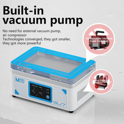 MaAnt SU7 Cell Phone Repair Curved Screen Pressing Machine Flat Panel LCD Screen Vacuum Laminating Machine, EU Plug - Defoaming Equipment by MaAnt | Online Shopping UK | buy2fix