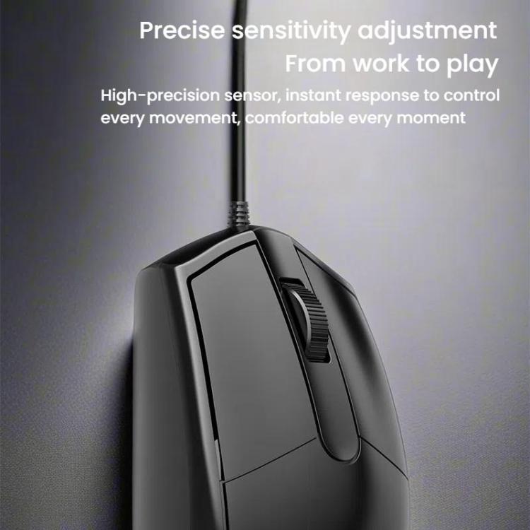 Chasing Leopard 316 1.5m Office Home Wired USB Optical Computer Mouse - Wired Mice by Chasing Leopard | Online Shopping UK | buy2fix