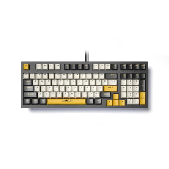 iMICE GK-500 Type-C Wired Mechanical Keyboard Gaming Keyboards(Black)