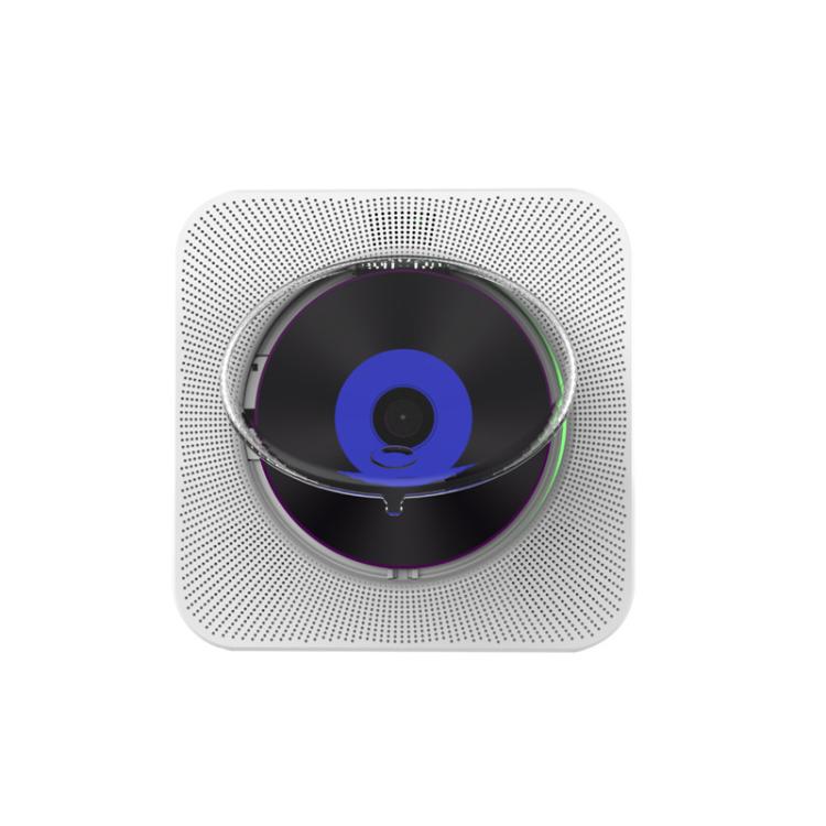 Kecag KC-807 Wall-mounted Home Retro Bluetooth CD Player, Spec: AU Plug(White) - DVD & LCD Player by Kecag | Online Shopping UK | buy2fix