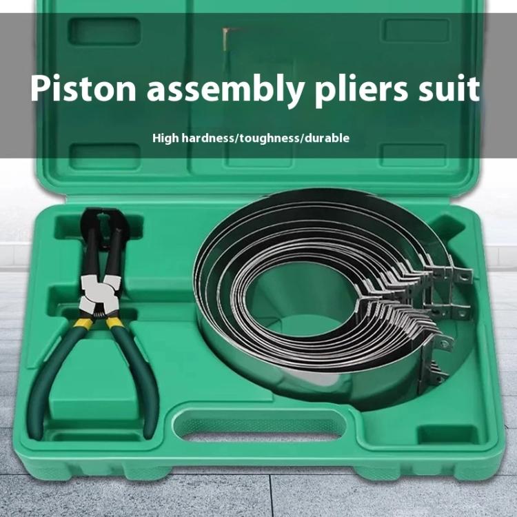 Piston Ring Compressor Clamp Remover Installation Tool Set(Plastic  Box 14 Rings) - Hand Tool Sets by buy2fix | Online Shopping UK | buy2fix