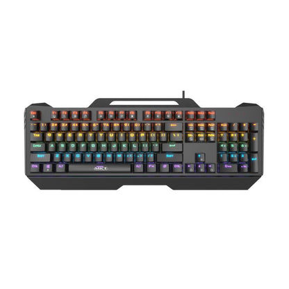 iMICE GK-400 English USB Wired RGB Mechanical Metal Gaming Keyboard - Wired Keyboard by iMICE | Online Shopping UK | buy2fix