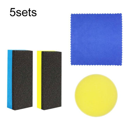 5sets Car Household Metal Glass Cleaning Water-Absorbing Sponge Towel - Car washing supplies by buy2fix | Online Shopping UK | buy2fix