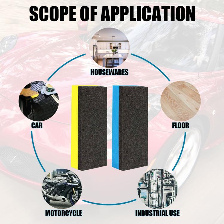 5sets Car Household Metal Glass Cleaning Water-Absorbing Sponge Towel - Car washing supplies by buy2fix | Online Shopping UK | buy2fix