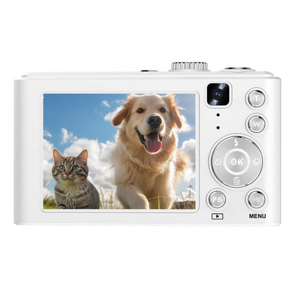 Q21 4K High Definition 16X Digital Zoom Camera 96 Megapixel Camera(White) - Video Cameras by buy2fix | Online Shopping UK | buy2fix