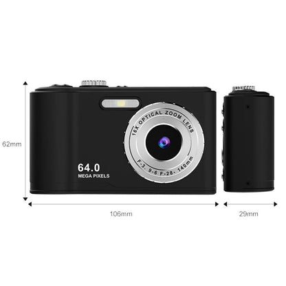Q21 4K High Definition 16X Digital Zoom Camera 96 Megapixel Camera(Black) - Video Cameras by buy2fix | Online Shopping UK | buy2fix