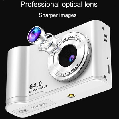 Q21 4K High Definition 16X Digital Zoom Camera 96 Megapixel Camera(White) - Video Cameras by buy2fix | Online Shopping UK | buy2fix