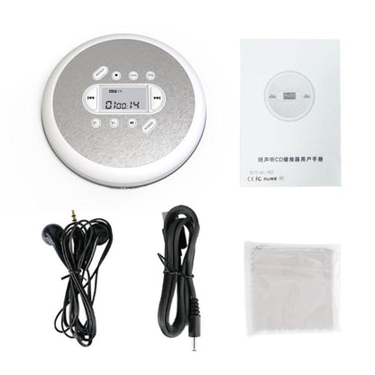 Kecag Mini Portable CD Player Walkman Study and Repeat Retro MP3 Music CD Player(KC-707) - DVD & LCD Player by Kecag | Online Shopping UK | buy2fix