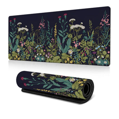 Flowers and Trees Themed Mouse Pad Desk Mat For Office/Gaming 300x600x3mm(No.2) - Mouse Pads by buy2fix | Online Shopping UK | buy2fix