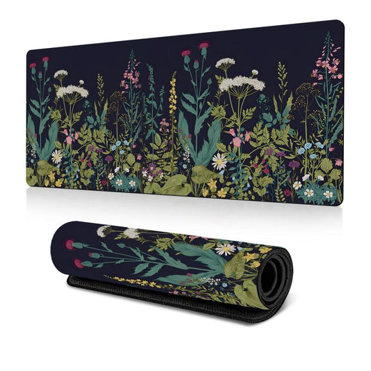Flowers and Trees Themed Mouse Pad Desk Mat For Office/Gaming 300x600x3mm(No.2) - Mouse Pads by buy2fix | Online Shopping UK | buy2fix