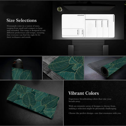 Flowers and Trees Themed Mouse Pad Desk Mat For Office/Gaming 300x800x3mm(No.2) - Mouse Pads by buy2fix | Online Shopping UK | buy2fix