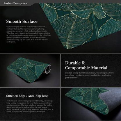 Flowers and Trees Themed Mouse Pad Desk Mat For Office/Gaming 300x600x2mm(No.3) - Mouse Pads by buy2fix | Online Shopping UK | buy2fix