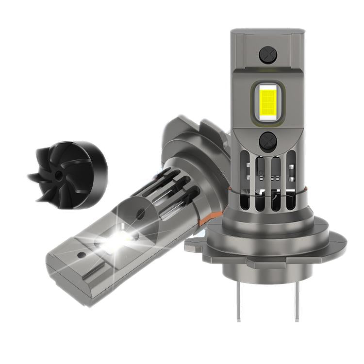 2pcs Integrated Direct-Plug Mini LED Headlight For Cars(H7) - LED Headlamps by buy2fix | Online Shopping UK | buy2fix