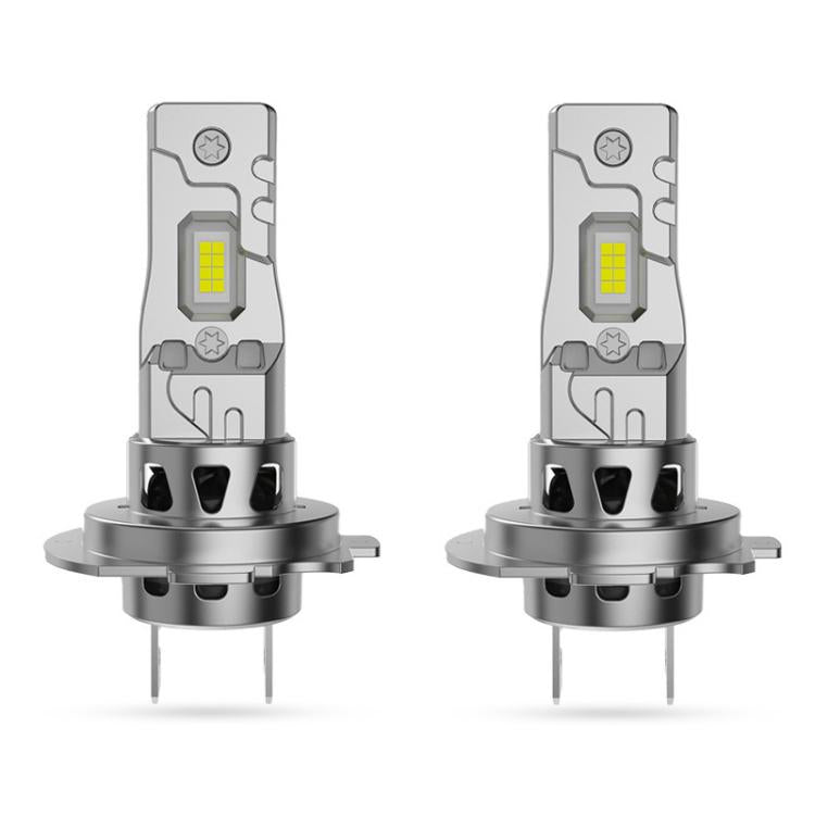 2pcs 6000K Mini Car Plug-in Integrated LED Headlights, Model: H7(White Light) - LED Headlamps by buy2fix | Online Shopping UK | buy2fix
