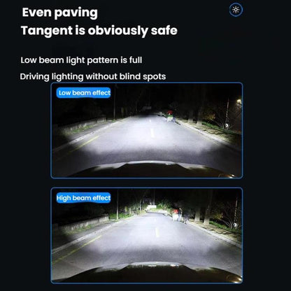 2pcs 6000K Mini Car Plug-in Integrated LED Headlights, Model: H7(White Light) - LED Headlamps by buy2fix | Online Shopping UK | buy2fix