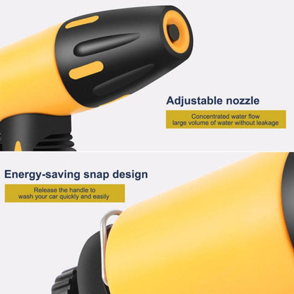 High-pressure Car Wash Sprinkler Household Spray Nozzle Rinse Watering Car Cleaning Tools, Spec: With Connectors+30m Spring Tube - Car Washer & Accessories by buy2fix | Online Shopping UK | buy2fix