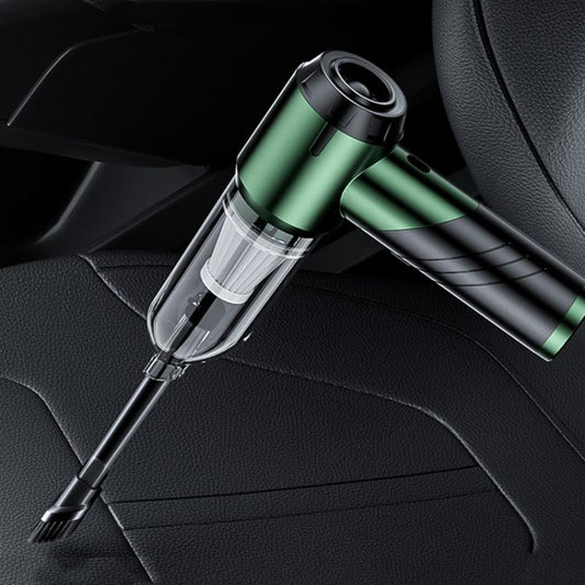 SUITU ST-6670 Handheld Small Brushless Suction Power Foldable Cordless Car Vacuum Cleaner(Dark Green) - Vacuum Cleaner by SUITU | Online Shopping UK | buy2fix