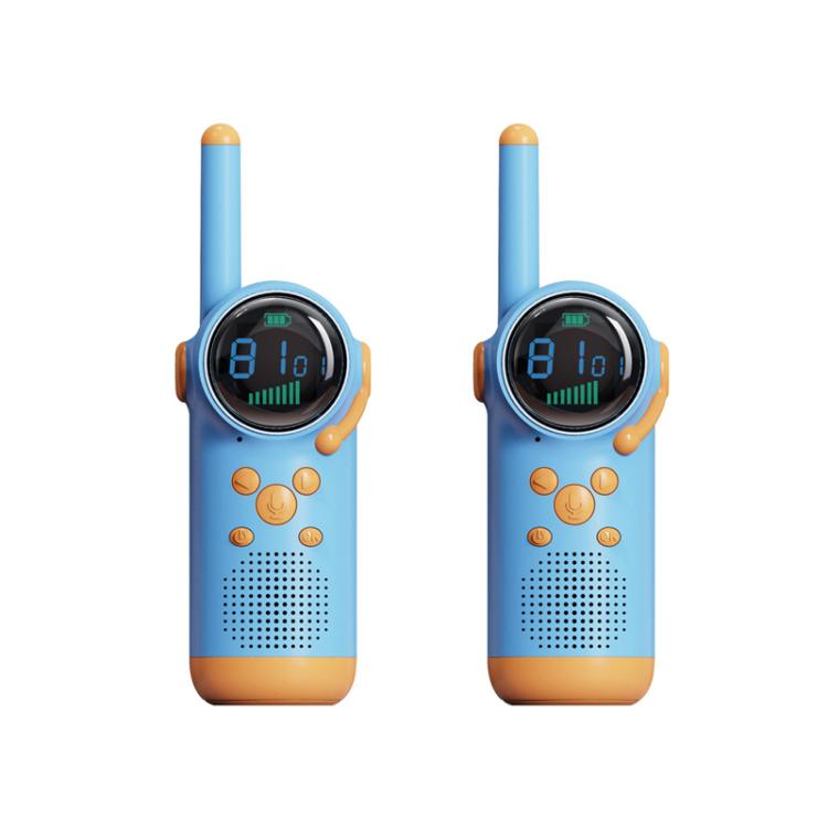 D22 1pair Children Handheld Wireless Walkie Talkie Parent-Child Outdoor Wireless Talking Toys(Blue+Blue) - Children by buy2fix | Online Shopping UK | buy2fix