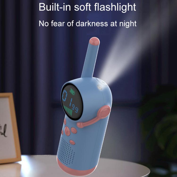 D22 1pair Children Handheld Wireless Walkie Talkie Parent-Child Outdoor Wireless Talking Toys(Pink +Pink) - Children by buy2fix | Online Shopping UK | buy2fix