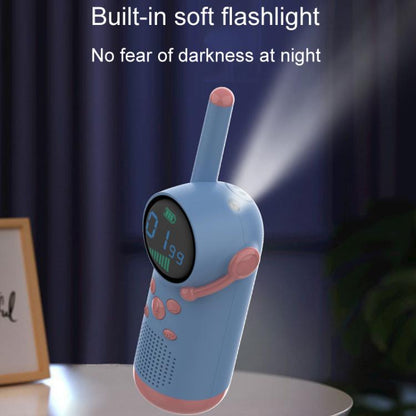 D22 1pair Children Handheld Wireless Walkie Talkie Parent-Child Outdoor Wireless Talking Toys(Pink +Pink) - Children by buy2fix | Online Shopping UK | buy2fix