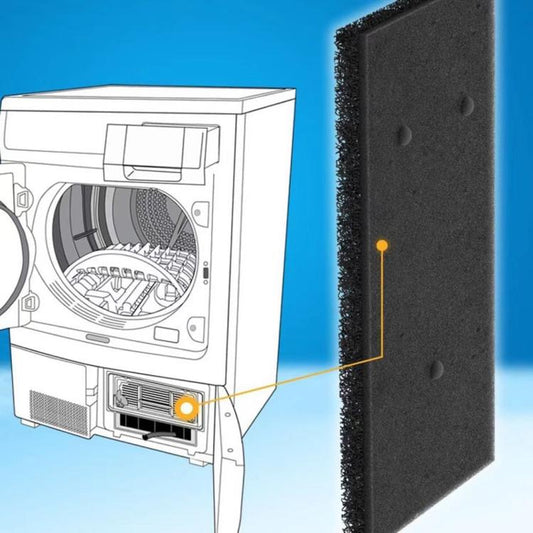 4pcs /Pack Foam Sponge Filter 481010716911 For HX HMMR10440 Dryer Replacement Parts - Dryer Parts by buy2fix | Online Shopping UK | buy2fix