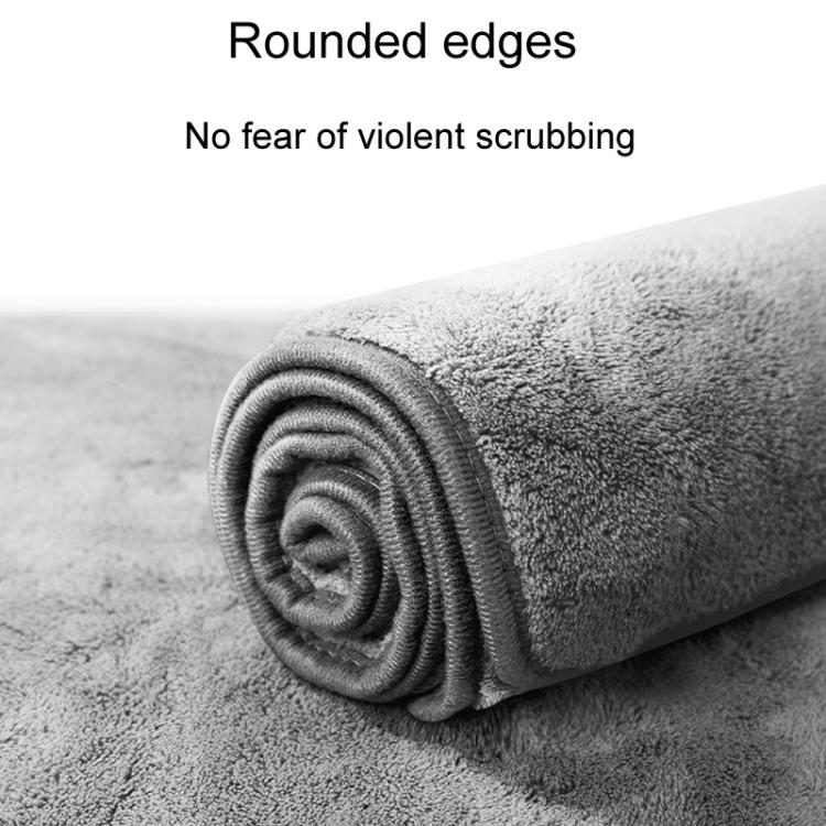 60 x 160cm SUITU ST-9009 Double-Sided Fleece Thickened Water Absorbent Quick Drying Car Wash Towel - Car washing supplies by SUITU | Online Shopping UK | buy2fix