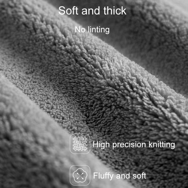 60 x 160cm SUITU ST-9009 Double-Sided Fleece Thickened Water Absorbent Quick Drying Car Wash Towel - Car washing supplies by SUITU | Online Shopping UK | buy2fix