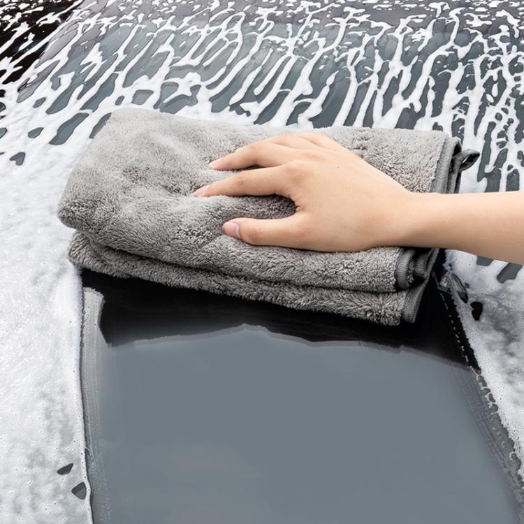 60 x 180cm SUITU ST-9009 Double-Sided Fleece Thickened Water Absorbent Quick Drying Car Wash Towel - Car washing supplies by SUITU | Online Shopping UK | buy2fix