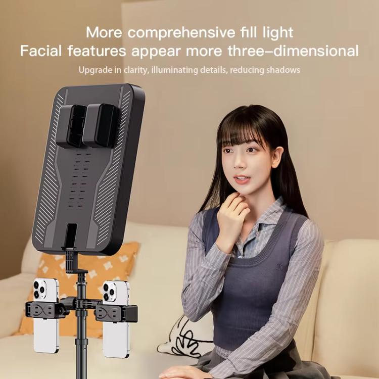 1.7m 14-Inch Suitcase Integrated Design Fill Light Foldable 3500-6000K Full-Screen Live Photography  Video Light YY-3 - Selfie Light by buy2fix | Online Shopping UK | buy2fix