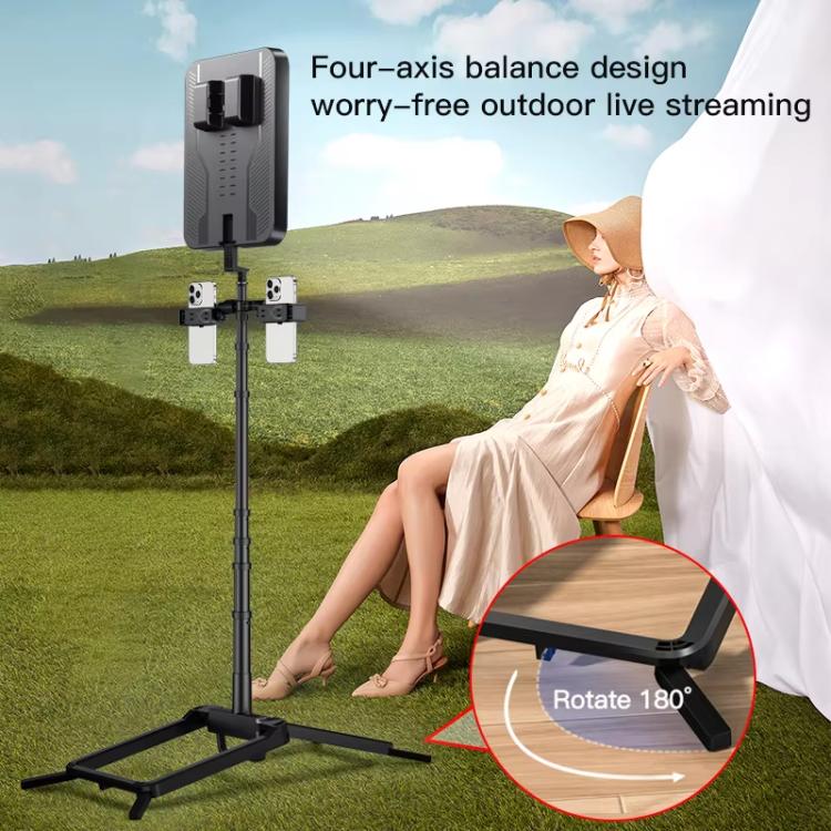 1.7m 14-Inch Suitcase Integrated Design Fill Light Foldable 3500-6000K Full-Screen Live Photography  Video Light YY-3 - Selfie Light by buy2fix | Online Shopping UK | buy2fix