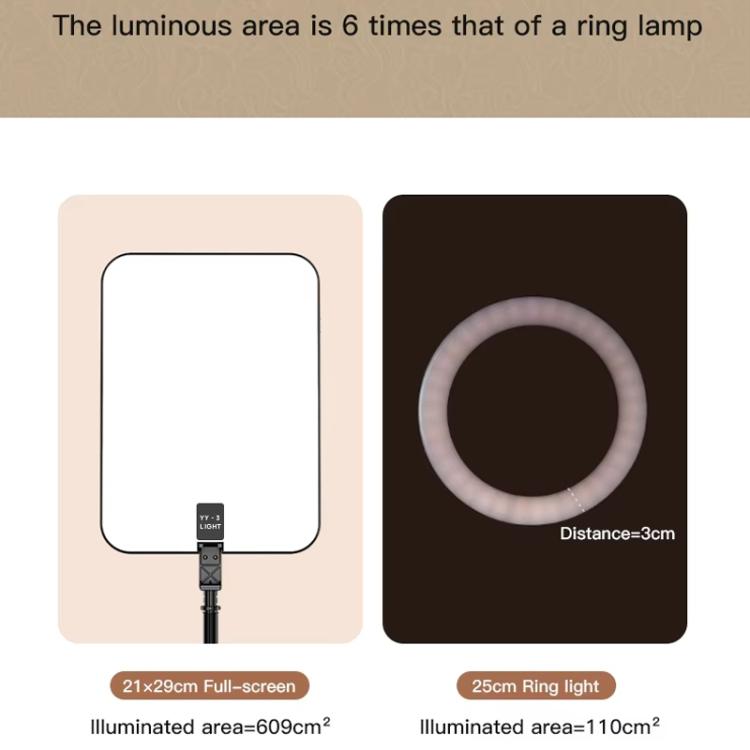 1.7m 14-Inch Suitcase Integrated Design Fill Light Foldable 3500-6000K Full-Screen Live Photography  Video Light YY-3 - Selfie Light by buy2fix | Online Shopping UK | buy2fix